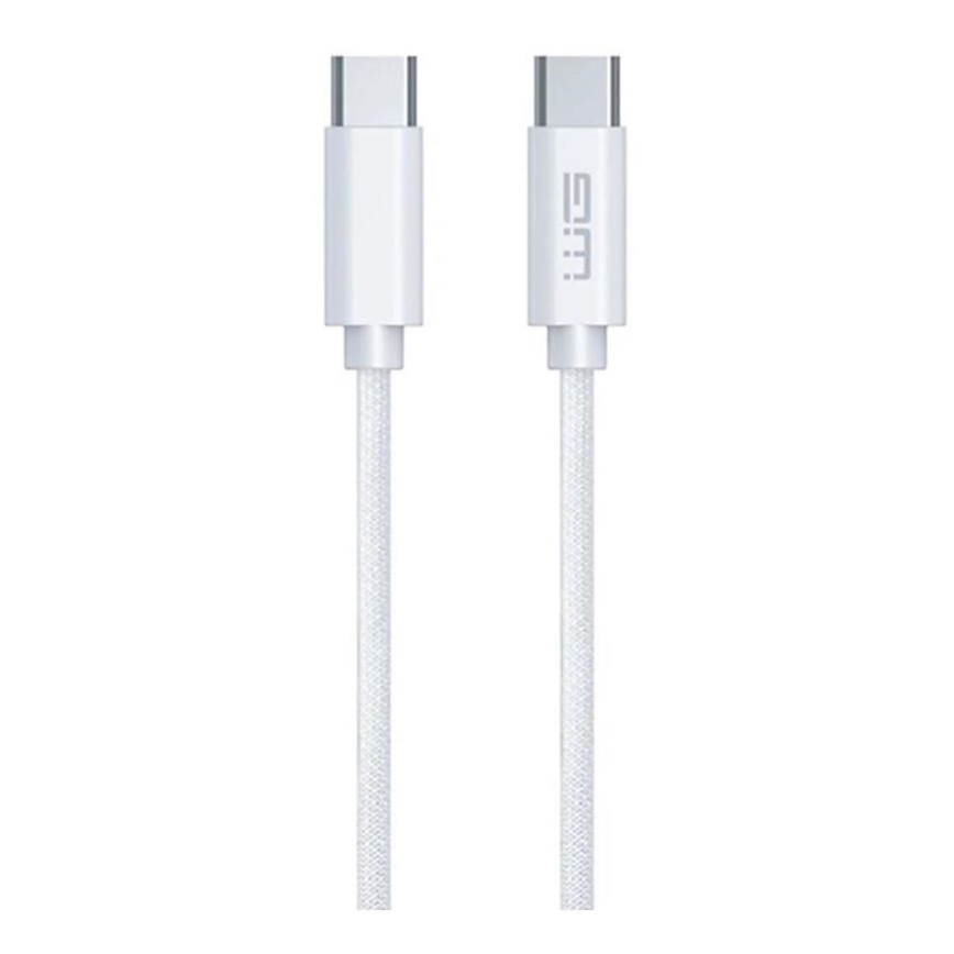 Winner Group - Καλώδιο USB USB-C / USB-C 60W 1m λευκό