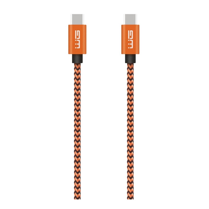 Winner Group - Καλώδιο USB USB-C / USB-C 60W 1m πορτοκαλί