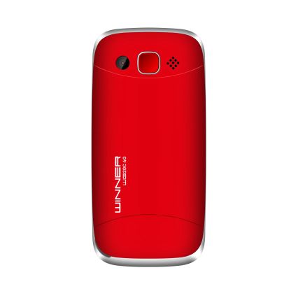 Winner Group - Κινητό τηλέφωνο για ηλικιωμένους 1600 mAh κόκκινο
