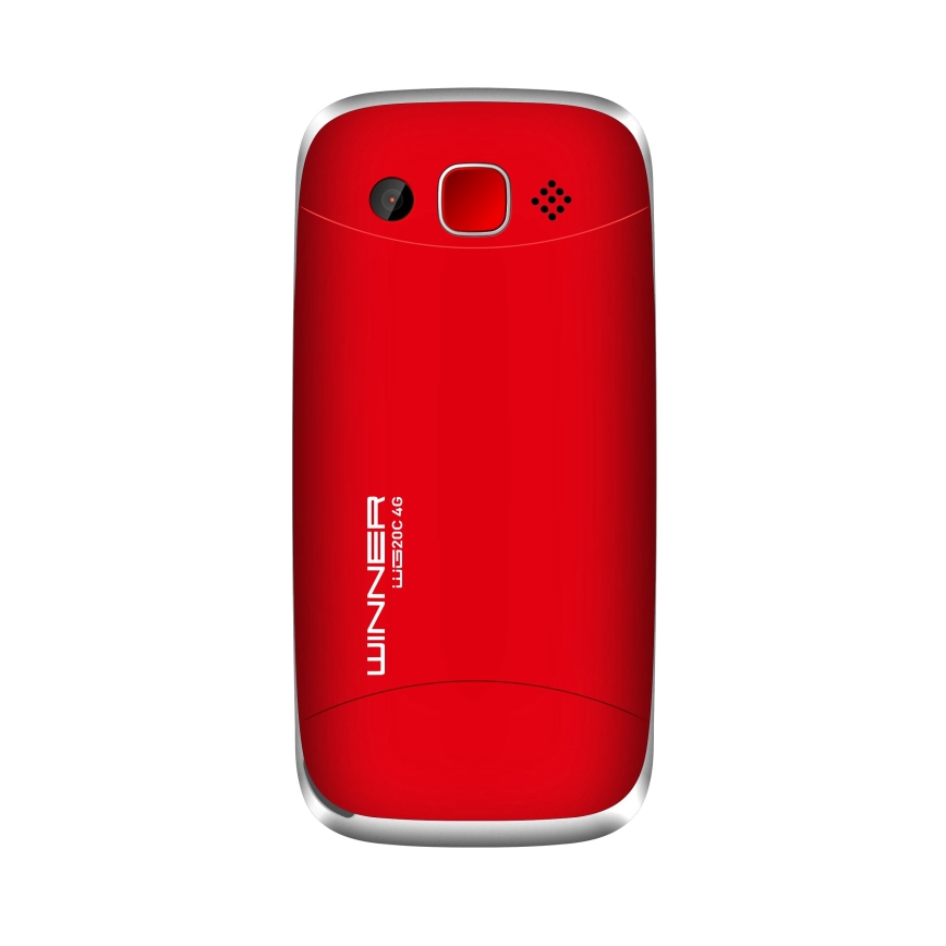 Winner Group - Κινητό τηλέφωνο για ηλικιωμένους 1600 mAh κόκκινο