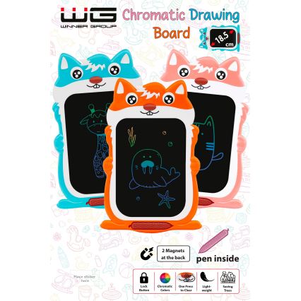 Winner Group - Πίνακας/Tablet ζωγραφικής για παιδιά 7,3 1xCR2016 squirrel