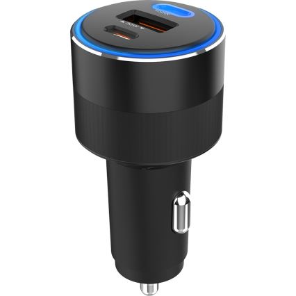 Winner Group - Φορτιστής αυτοκινήτου 2xUSB-C + 1xUSB-A Power Delivery 130W μαύρο