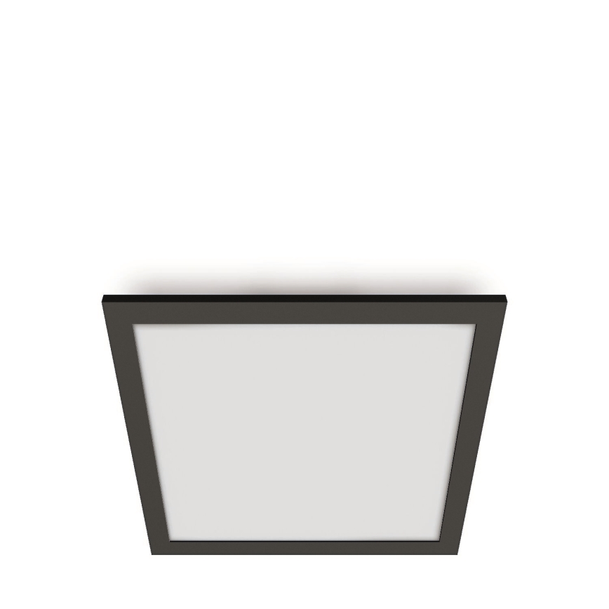 WiZ - LED Dimmable φωτιστικό οροφής SUPERSLIM LED/12W/230V 2700-6500K Wi-Fi μαύρο