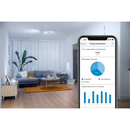 WiZ - LED Dimmable φωτιστικό οροφής SUPERSLIM LED/17W/230V 4000K Wi-Fi