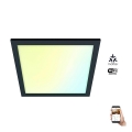 WiZ - LED Dimmable φωτιστικό οροφής SUPERSLIM LED/36W/230V 2700-6500K Wi-Fi μαύρο