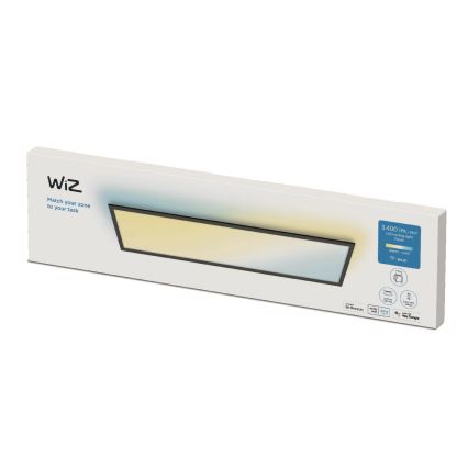 WiZ - LED Dimmable πάνελ SUPERSLIM LED/36W/230V 2700-6500K Wi-Fi μαύρο