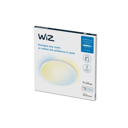 WiZ - LED Dimmable φωτιστικό οροφής SUPERSLIM LED/22W/230V 2700-6500K Wi-Fi λευκό