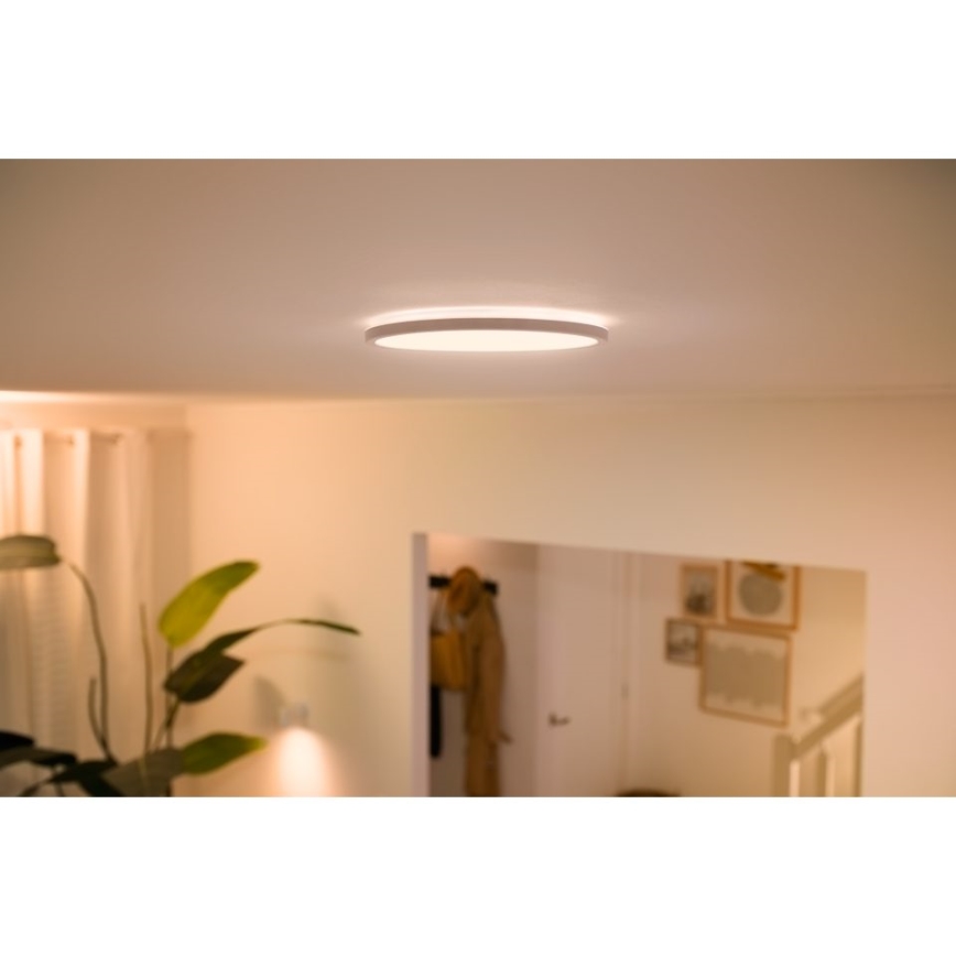 WiZ - LED Dimmable φωτιστικό οροφής SUPERSLIM LED/32W/230V 2700-6500K Wi-Fi λευκό