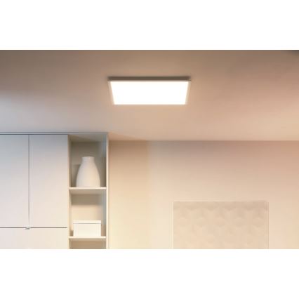 WiZ - LED Dimmable φωτιστικό οροφής SUPERSLIM LED/36W/230V 2700-6500K Wi-Fi λευκό