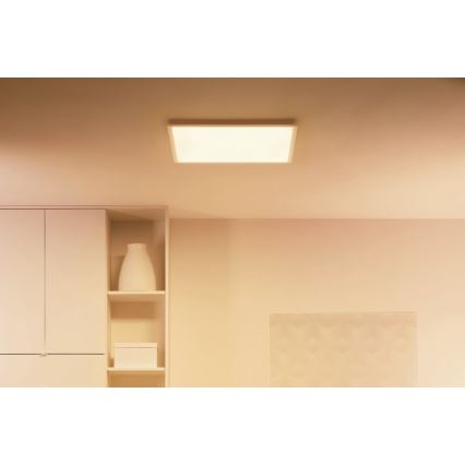 WiZ - LED Dimmable φωτιστικό οροφής SUPERSLIM LED/36W/230V 2700-6500K Wi-Fi λευκό