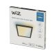 WiZ - LED Dimmable φωτιστικό οροφής SUPERSLIM LED/36W/230V 2700-6500K Wi-Fi μαύρο
