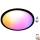WiZ - LED RGB Ρυθμιζόμενο φωτιστικό οροφής SUPERSLIM LED/32W/230V 2700-6500K Wi-Fi μαύρο