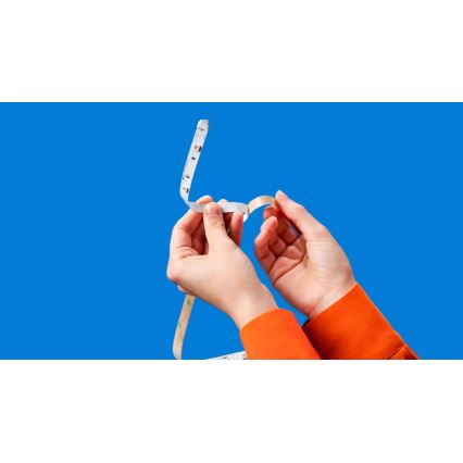 WiZ - LED RGBIC ρυθμιζόμενη ταινία 4m LED/10,2W/5V 2700-6500K Wi-Fi