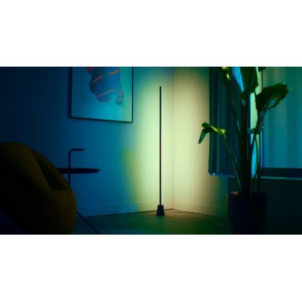 WiZ - LED RGBIC ρυθμιζόμενο επιδαπέδιο φωτιστικό GRADIENT LED/9,7W/230V 2700-6500K Wi-Fi