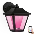 WiZ - LED RGBW Dimmable φωτιστικό τοίχου εξωτερικού χώρου LED/9,5W/230V 2700-5000K IP44 Wi-Fi