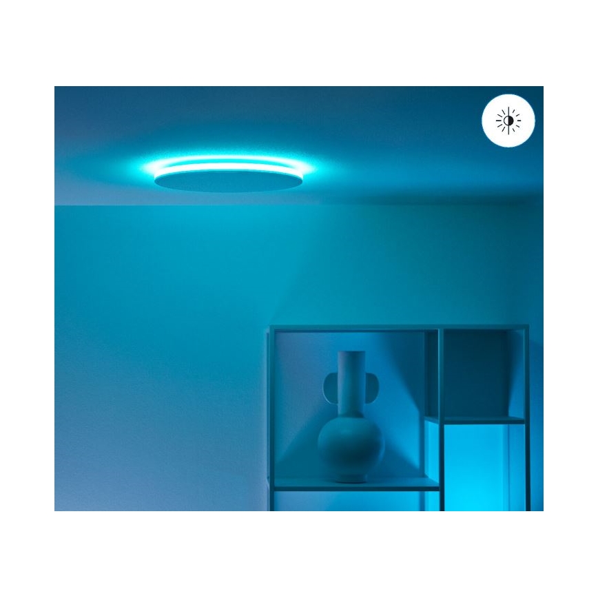 WiZ - LED RGBW Dimmable φωτιστικό οροφής RUNE LED/21W/230V 2700-6500K Wi-Fi λευκό