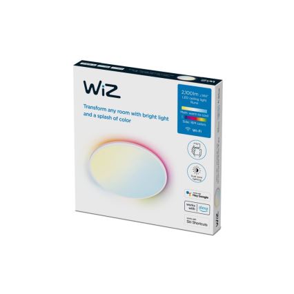 WiZ - LED RGBW Dimmable φωτιστικό οροφής RUNE LED/21W/230V 2700-6500K Wi-Fi λευκό