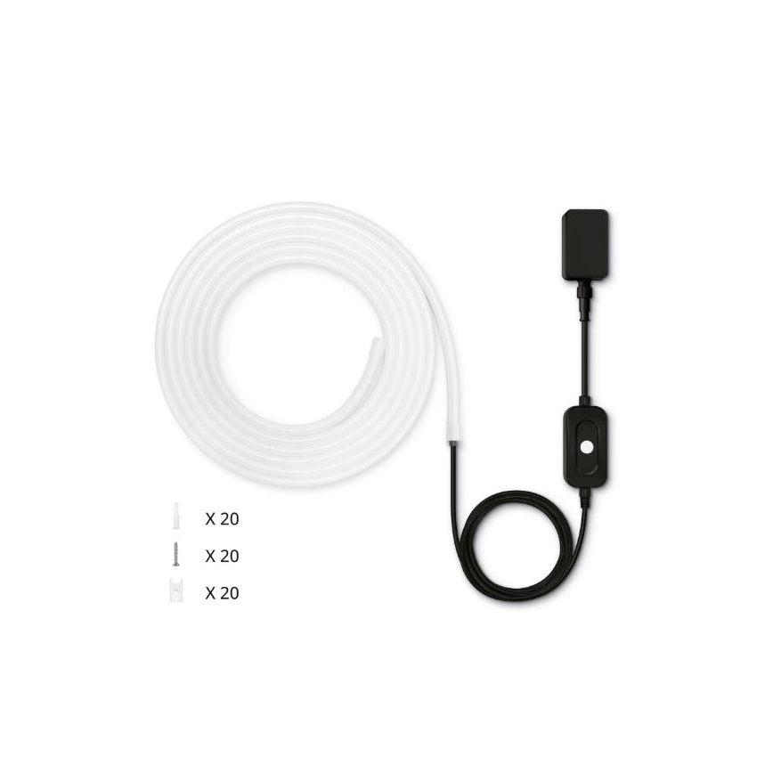 WiZ - LED RGBW Dimming Εξωτερικού χώρου ταινία 5m LED/24W/230V 2700-5000K Wi-Fi IP65