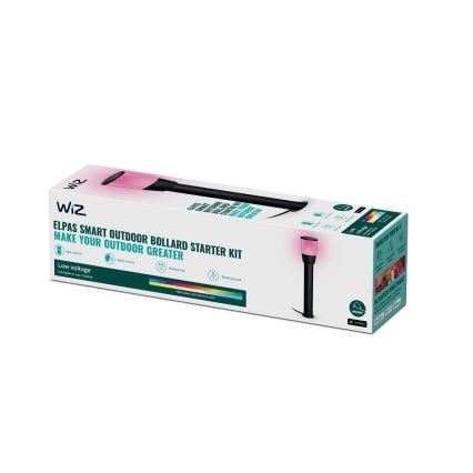 WiZ - LED RGBW ρυθμιζόμενο εξωτερικό φωτιστικό ELPAS LED/4,8W/12/230V 2700-5000K IP65 Wi-Fi