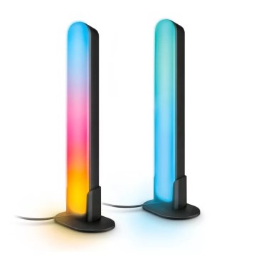 WiZ -ΣΕΤ 2 τεμ. LED RGBIC Ρυθμιζόμενο φωτιστικό GRADIENT LED/8,2W/230V 2700-6500K Wi-Fi