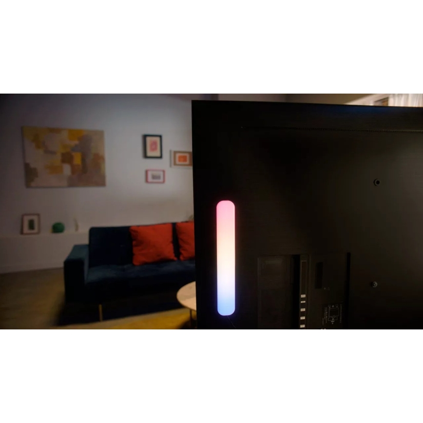 WiZ -ΣΕΤ 2 τεμ. LED RGBIC Ρυθμιζόμενο φωτιστικό GRADIENT LED/8,2W/230V 2700-6500K Wi-Fi