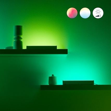 WiZ - ΣΕΤ 2x LED RGBW Ρυθμιζόμενο Φωτιστικό ΜΠΑΡ LED/5,5W/230V 2200-6500K Wi-Fi