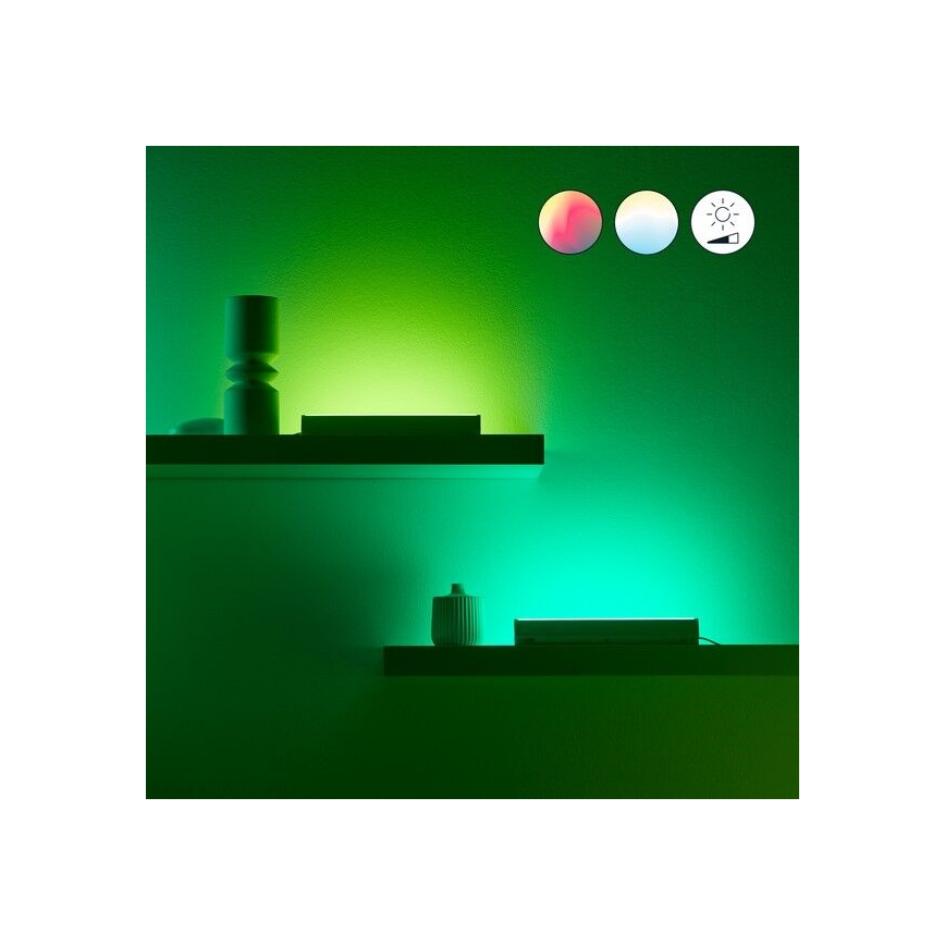 WiZ - ΣΕΤ 2x LED RGBW Ρυθμιζόμενο Φωτιστικό ΜΠΑΡ LED/5,5W/230V 2200-6500K Wi-Fi