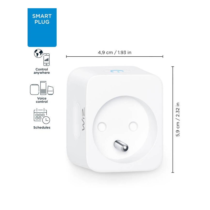 WiZ - Έξυπνη πρίζα E 2300W Wi-Fi