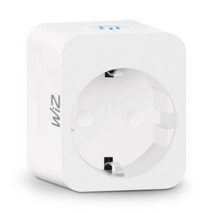 WiZ - Έξυπνη πρίζα F 2300W Wi-Fi SCHUKO