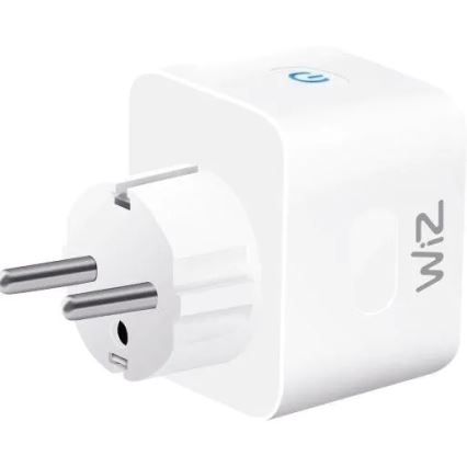 WiZ - Έξυπνη πρίζα F 2300W Wi-Fi SCHUKO