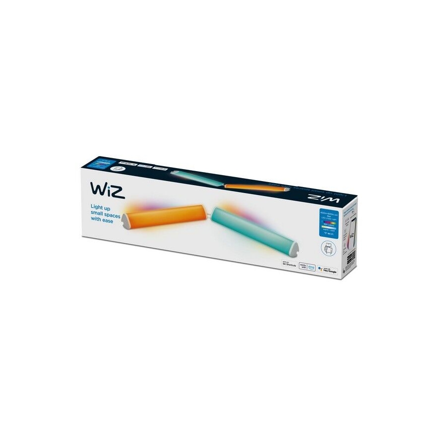 WiZ - ΣΕΤ 2x LED RGBW Λάμπες ντιμαριζόμενες BAR LED/5,5W/230V 2200-6500K Wi-Fi