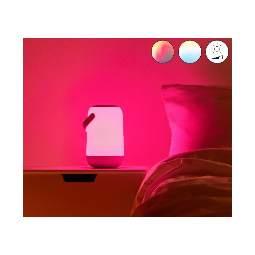 WiZ - Φορητό ρυθμιζόμενο LED φως RGBW MOBILE LED/13,5W/5V 2200-6500K Wi-Fi