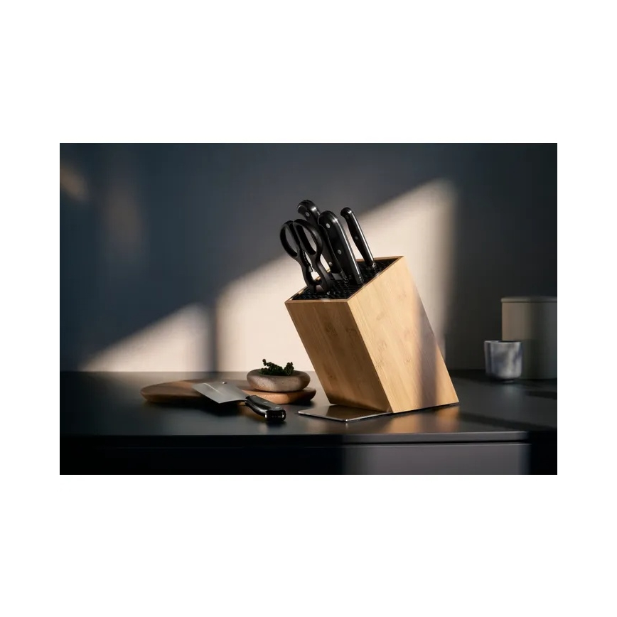 WMF - Σετ 6 μαχαιριών κουζίνας σε μπλοκ SPITZENKLASSE PLUS