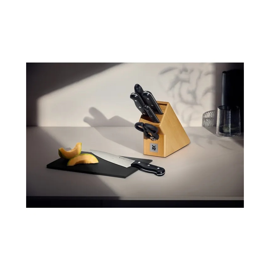 WMF - Σετ 6 μαχαιριών κουζίνας σε μπλοκ SPITZENKLASSE PLUS