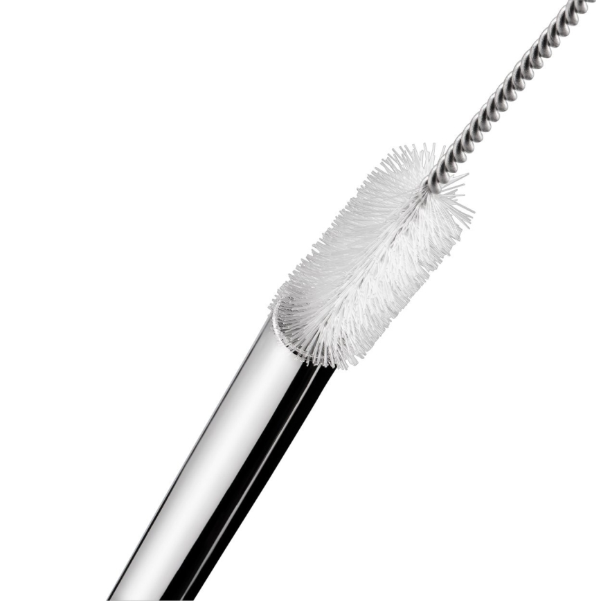 WMF - ΣΕΤ 6x Καλαμάκια από ανοξείδωτο ατσάλι BARIC + βούρτσα καθαρισμού