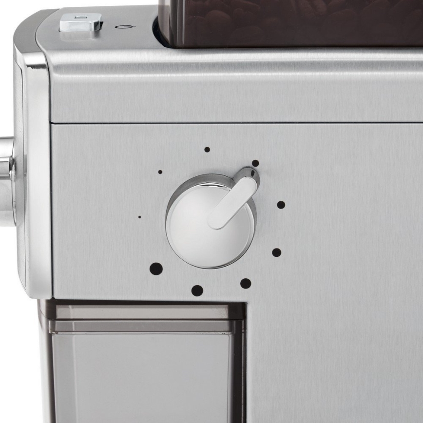 WMF - Ηλεκτρικός μύλος καφέ 180 γρ. STELIO 110W/230V από ανοξείδωτο ατσάλι