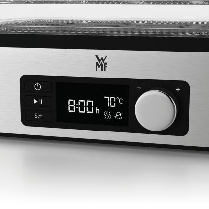 WMF - Αποξηραντής τροφίμων με θερμοστάτη KITCHENminis 220W/230V ανοξείδωτο ατσάλι