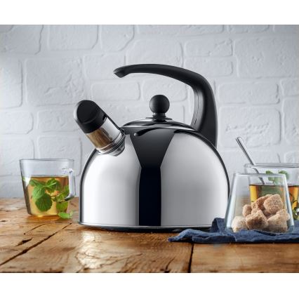 WMF - Βραστήρας/Τσαγιέρα με σφυρίχτρα 2l ανοξείδωτο ατσάλι