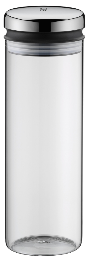 WMF - Γυάλινο βάζο τροφίμων DEPOT 1,5l ανοξείδωτο ατσάλι