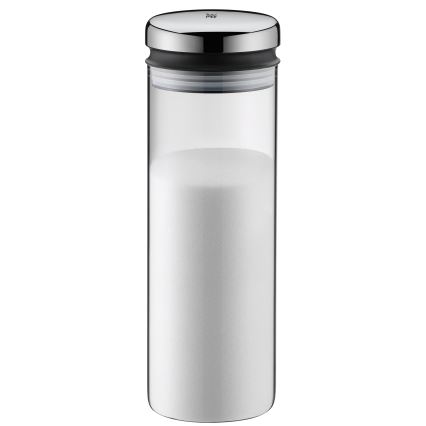 WMF - Γυάλινο βάζο τροφίμων DEPOT 1,5l ανοξείδωτο ατσάλι