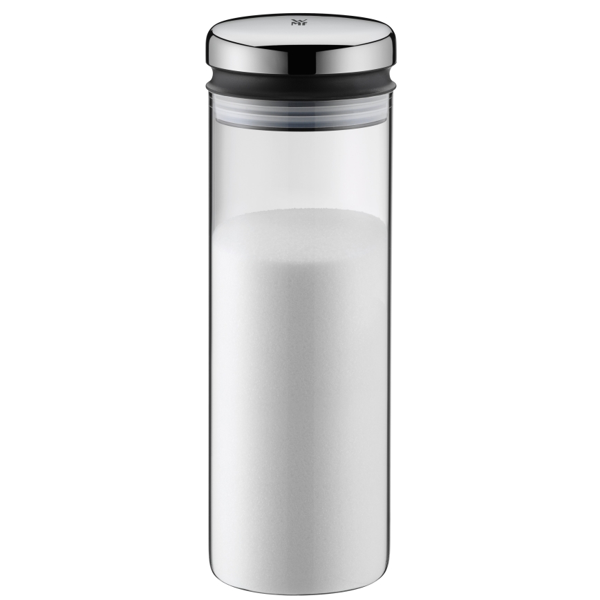 WMF - Γυάλινο βάζο τροφίμων DEPOT 1,5l ανοξείδωτο ατσάλι