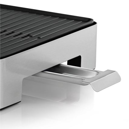 WMF - Επιτραπέζια ηλεκτρική γκριλιέρα QUADRO LONO 1250W/230V ανοξείδωτο ατσάλι