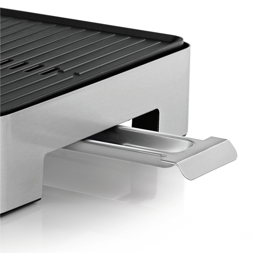 WMF - Επιτραπέζια ηλεκτρική γκριλιέρα QUADRO LONO 1250W/230V ανοξείδωτο ατσάλι