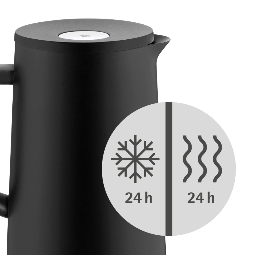 WMF - Θερμική κανάτα IMPULSE μαύρη 1 l