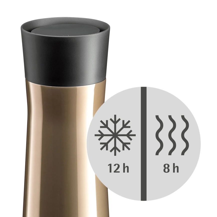 WMF - Θερμοκούπα IMPULSE σε γήινη απόχρωση 0,35 l