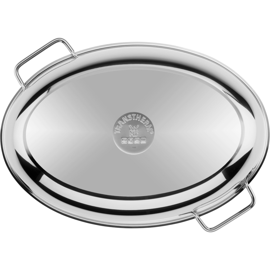 WMF - Οβάλ γάστρα ψησίματος με καπάκι  41x28,5 x18 cm ανοξείδωτο ατσάλι