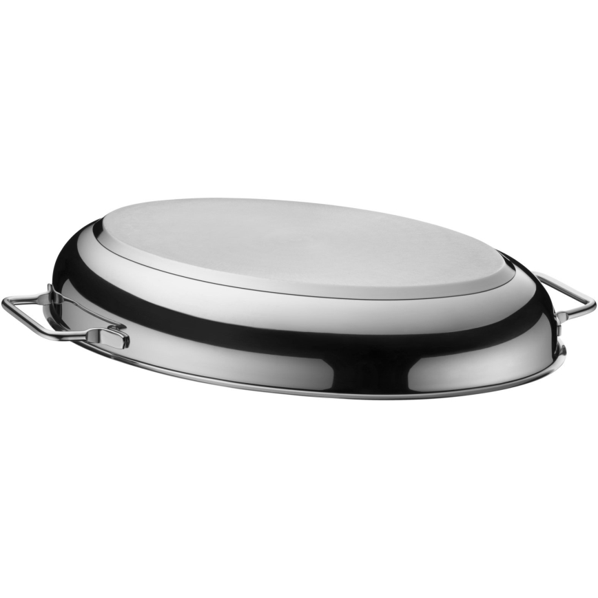 WMF - Οβάλ γάστρα ψησίματος με καπάκι  41x28,5 x18 cm ανοξείδωτο ατσάλι