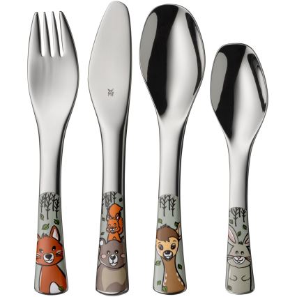 WMF - Παιδικό σετ φαγητού και μαχαιροπήρουνα FOREST FRIENDS 6pcs