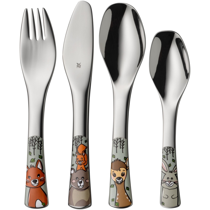 WMF - Παιδικό σετ φαγητού και μαχαιροπήρουνα FOREST FRIENDS 6pcs