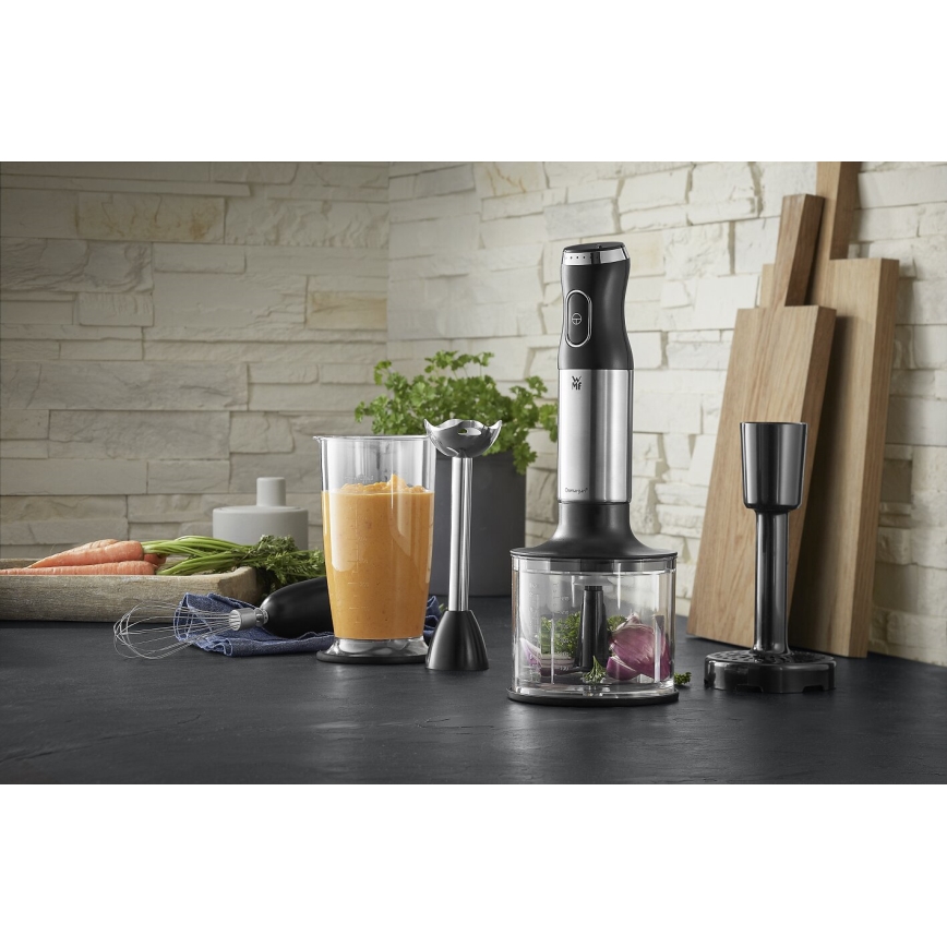 WMF - Ραβδομπλέντερ xειρός με αξεσουάρ 4σε1 KULT X 600W/230V ανοξείδωτο ατσάλι